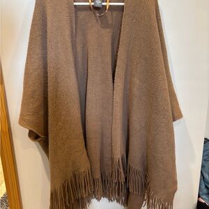 Vince Camuto Tan Knit Shawl